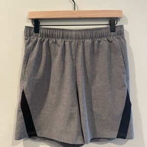 Men’s Tek Gear Gray and Black Athletic Shorts